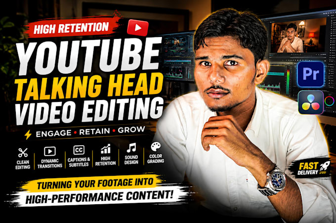 do high retention talking head video