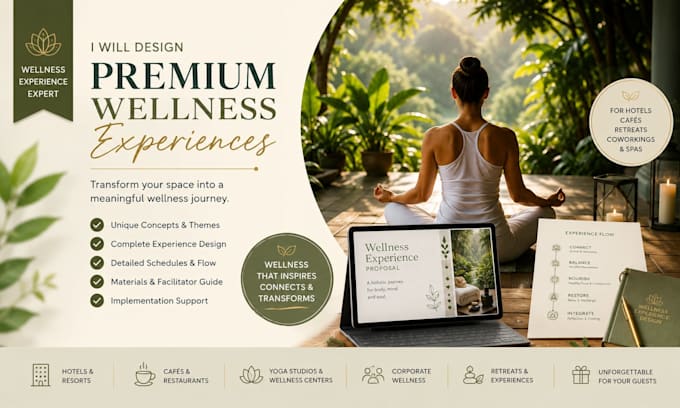 design a premium wellness experience