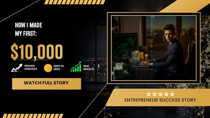 design professional business and finance thumbnails