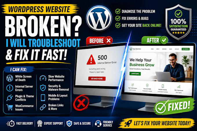 troubleshoot your wordpress website and fix errors