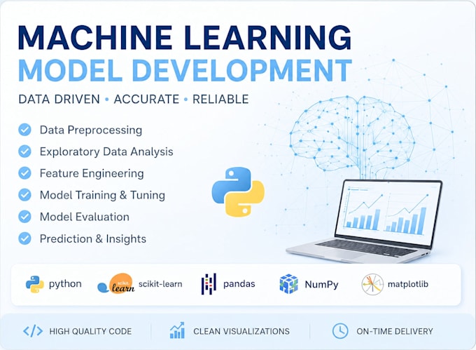 build a custom machine learning and deep learning model