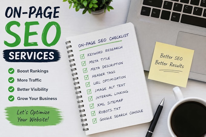 do complete on page SEO for your website