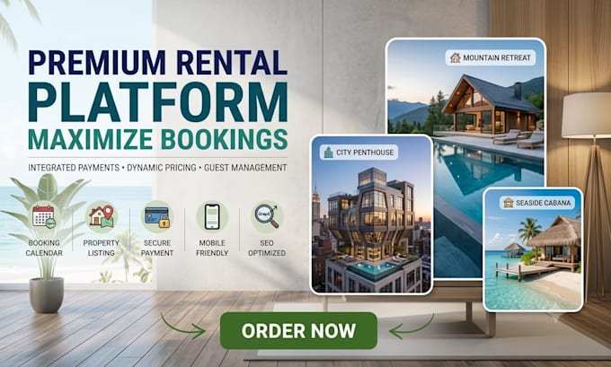 build a direct booking vacation rental website short term rental