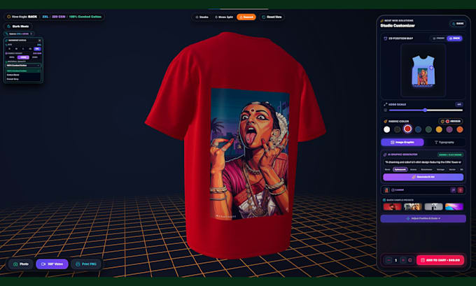 build an interactive 3d product configurator using threejs and r3f