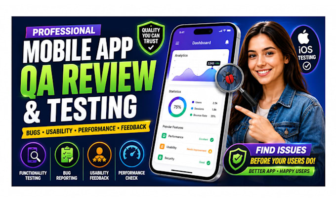 do moblie app qa review feedback and mobile IOS app testing