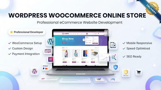 create a modern wordpress ecommerce website with woocommerce