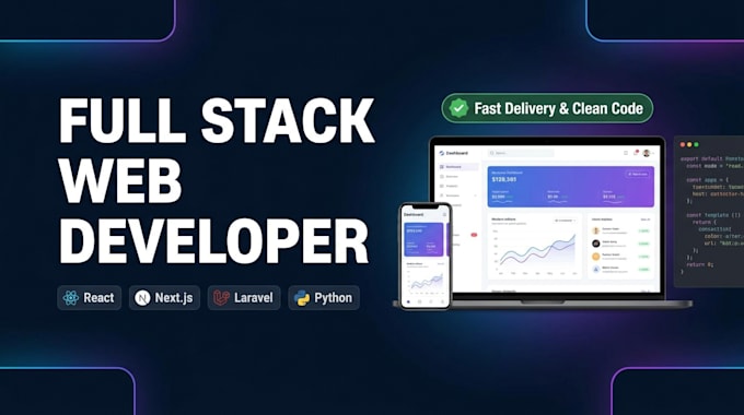 develop a custom full stack web application