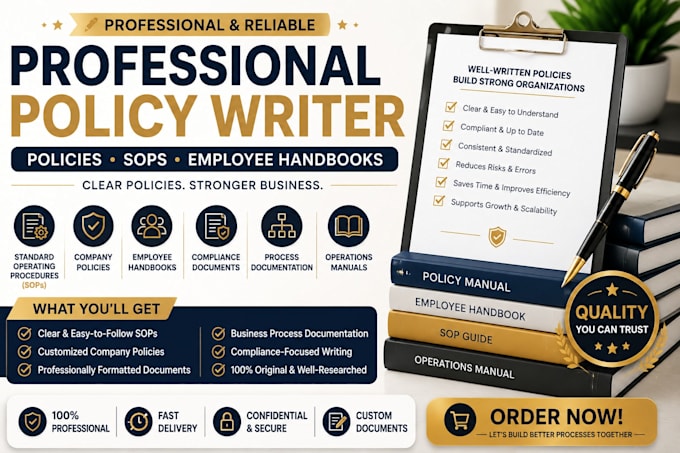 expert policy and procedure sop