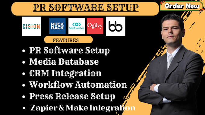 setup prowly, muck rack, cision, meltwater PR software