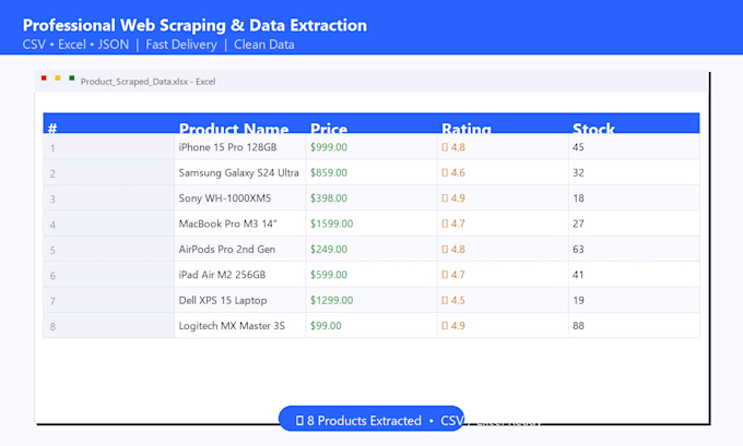 build a custom web scraper for any website