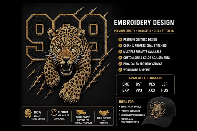 fast and accurate embroidery digitizing dst pes files