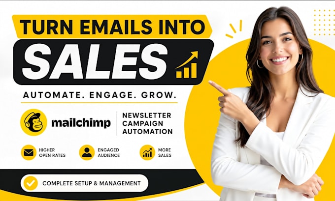 setup mailchimp newsletter campaign email automation