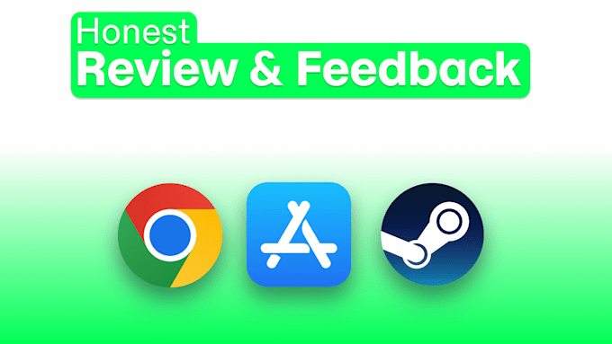 review your app, website, or video game