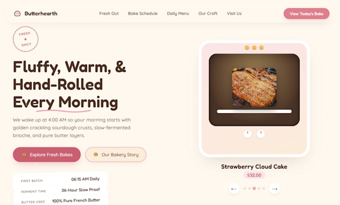 build a custom coded website landing page for your business