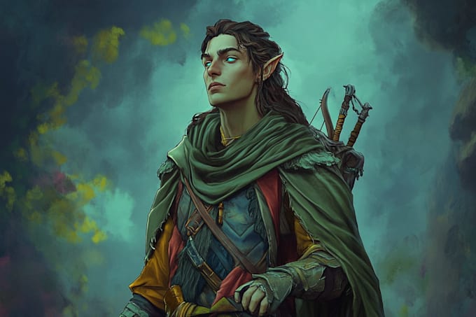 dnd character art and dnd character art