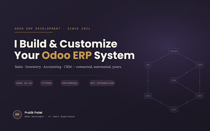 develop and customize your odoo erp system