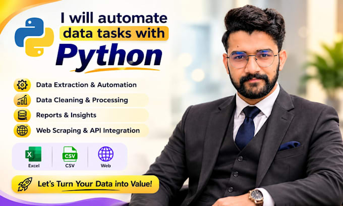 automate data tasks with python