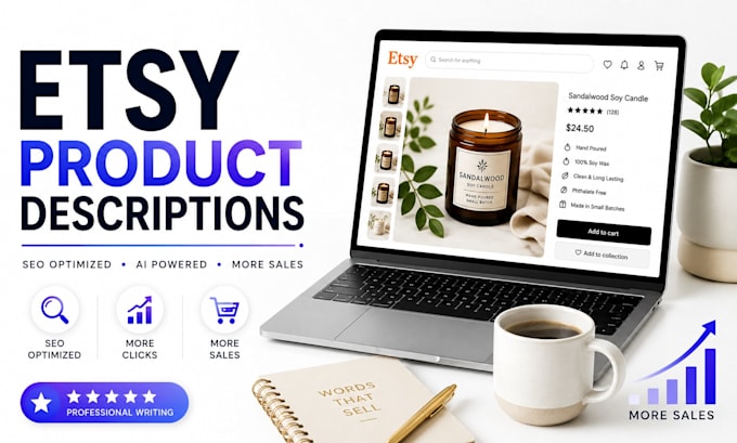 write SEO etsy product descriptions
