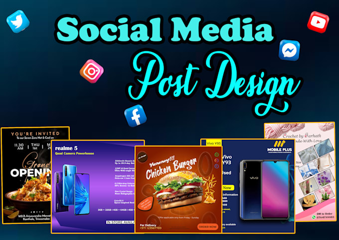 create a  social media advertisement post design