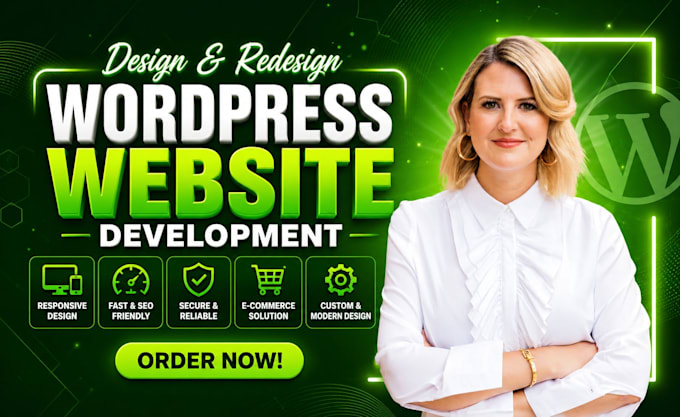 do design and redesign wordpress website developement