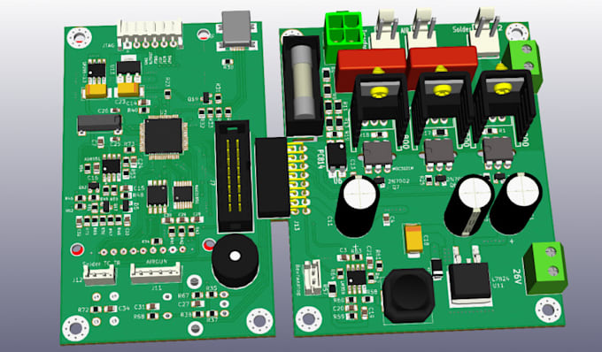 design automotive pcb with can bus, can fd, stm32, and multilayer layout