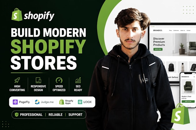 build a modern shopify store for your ecommerce business