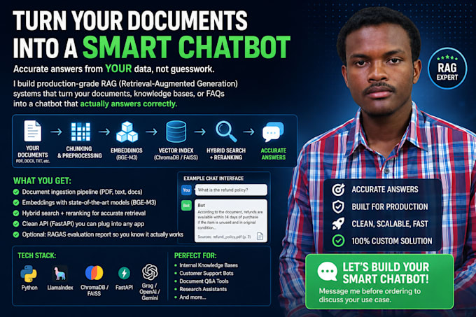 build a custom rag chatbot for your documents