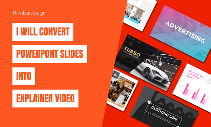 convert your powerpoint slides into an explainer video