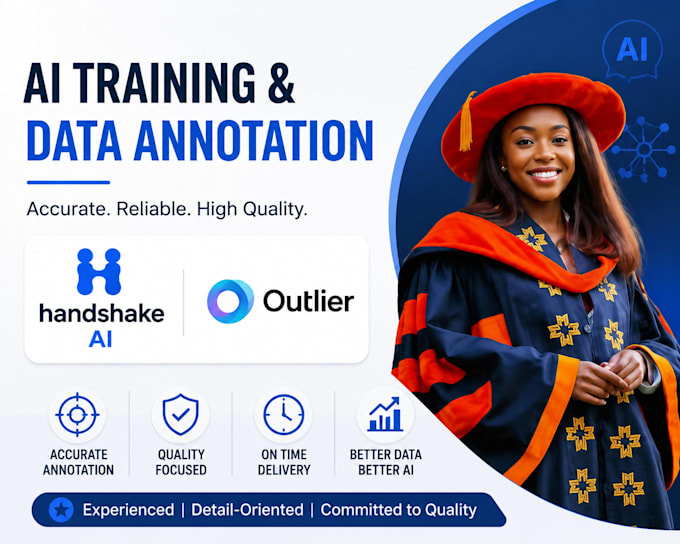 do handshake and outlier ai training for you