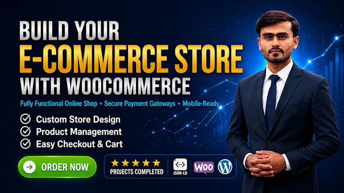 build a fully functional woocommerce e commerce store