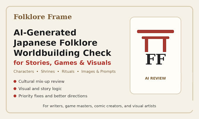 check your ai generated japanese folklore worldbuilding