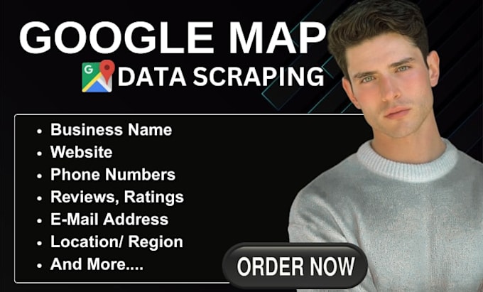 scrape google map for lead generation, lead scraping and b2b data extraction