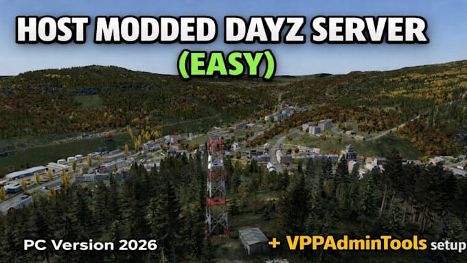 build dayz server setup, mod, scripts, assets, and clothing
