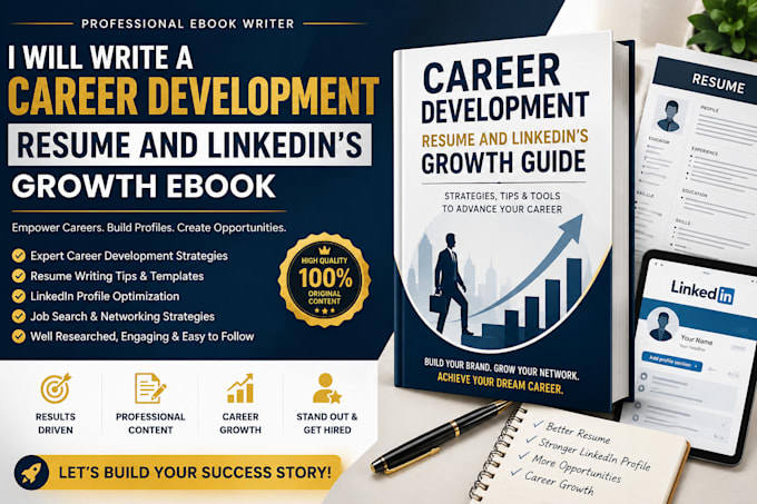 write a career development resume and linkedin growth ebook