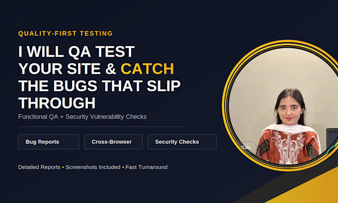 qa test your website and catch bugs plus security flaws