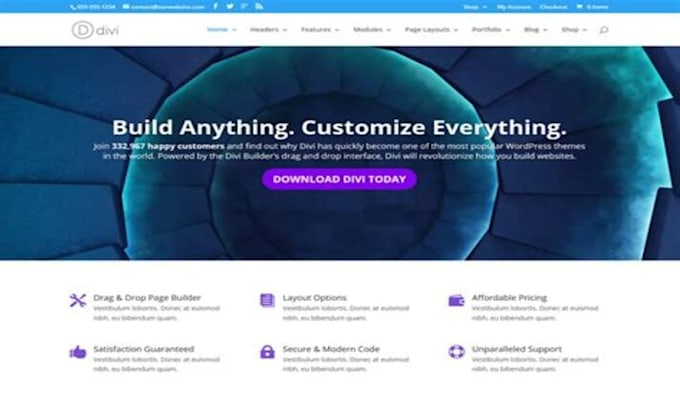 create a small business website
