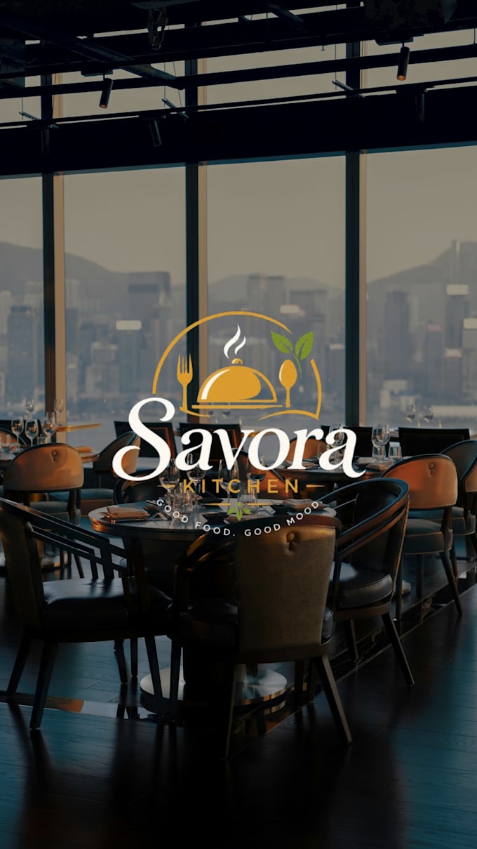 design a modern digital menu board for your restaurant