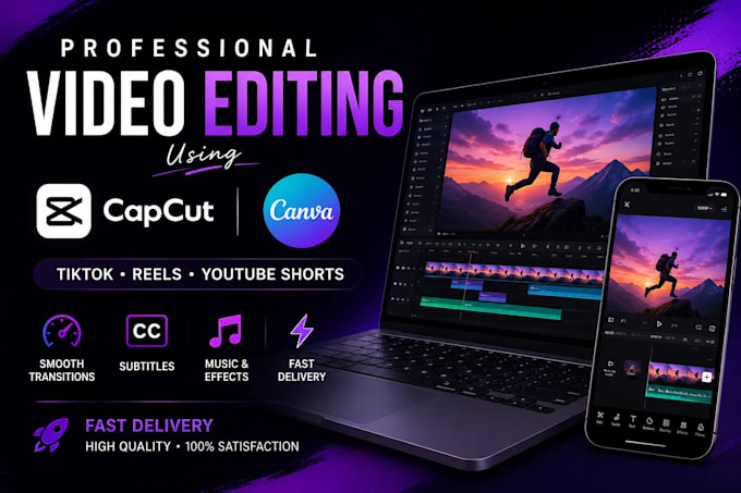 edit your video professionally using capcut and canva