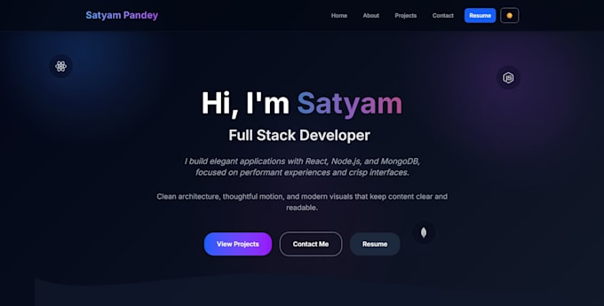 develop a full stack mern web application with react nodejs mongodb