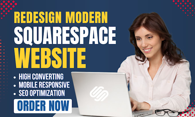 build squarespace website redesign or design squaresapce website development