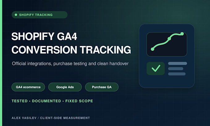 set up shopify ga4 and google ads conversion tracking