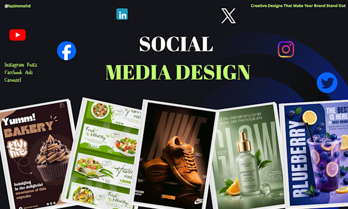 design professional social media graphics