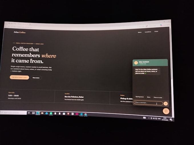 build a custom ai chatbot for your business using ai API