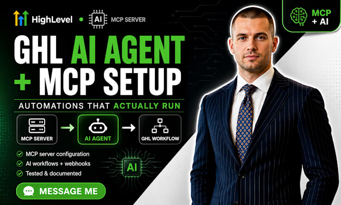 build ai agent automation inside gohighlevel using mcp server setup and workflo
