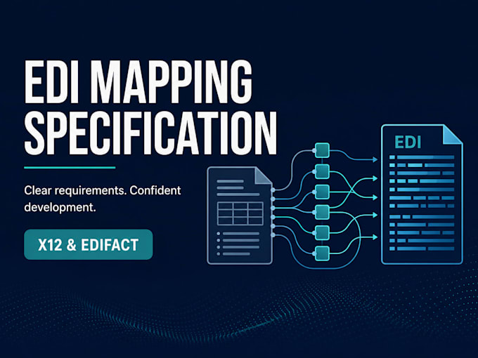 analyze your edi mapping needs and create a clear specification