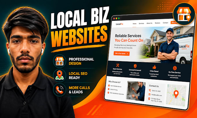 build a vibe coded website for your local business