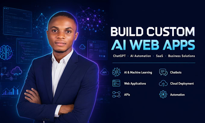 build custom ai website or ai powered web application