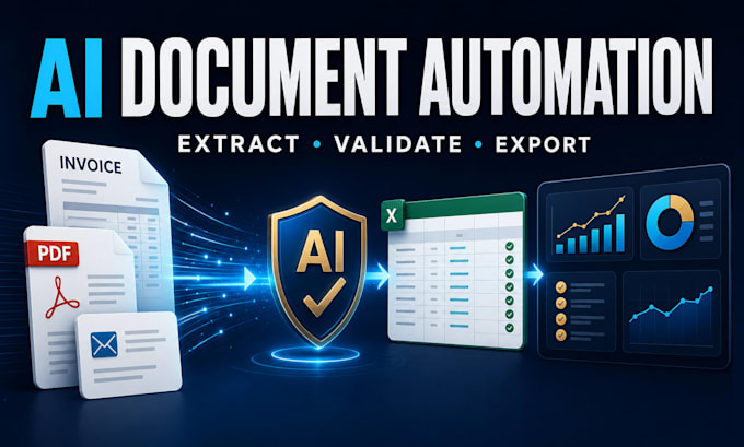 automate invoice and PDF data extraction to excel with ai