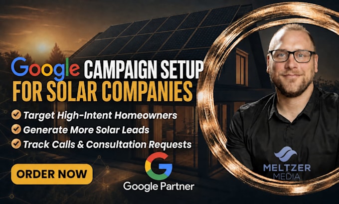 setup google ads for your solar company