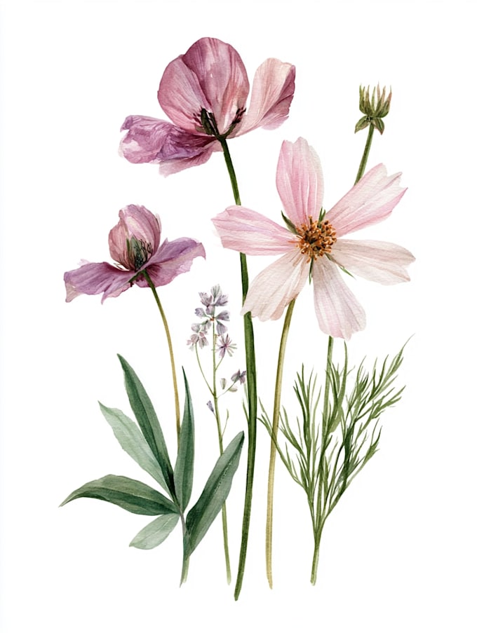 draw a botanical illustration